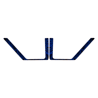Topo Rear Door Net Trim Overlay Kit (Printed Series) - 2021+ Bronco