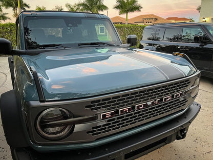 Offset Racing Hood Stripes V1 - 2021+ Bronco