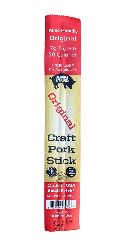 Craft Pork Snack Stick Sampler (3 sticks total)