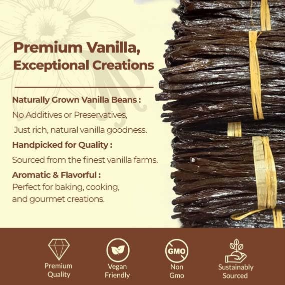 Wholesale Grade A Vanilla Beans  Premium Bulk Pods