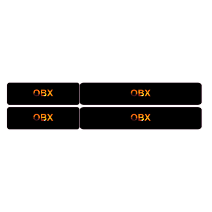 Printed Series Door Sill Protectors - 2021+ Bronco 2/4 Door