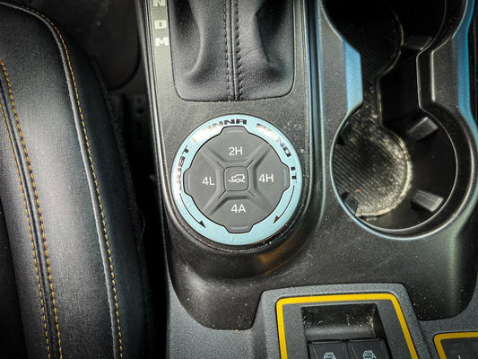 Printed Series GOAT Mode Dial Ring Overlay V2.1 - 2021+ Bronco