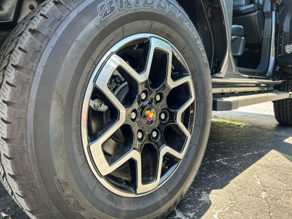Printed Series Wheel Cap Overlays - 2021+ Bronco