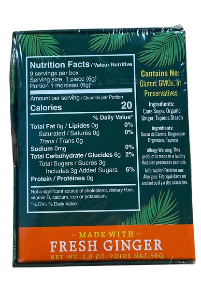 Ginger Chews, Reeds