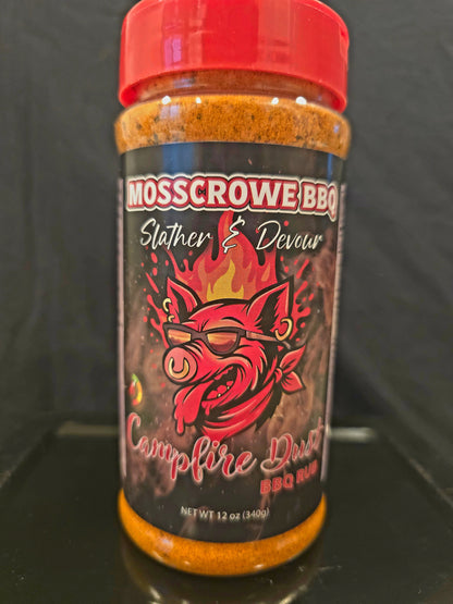 Campfire dust bbq rub