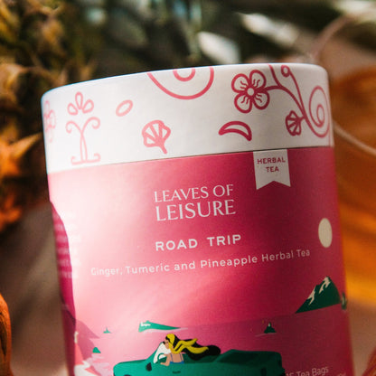 Road Trip Herbal Tea | Turmeric, Ginger, Pineapple