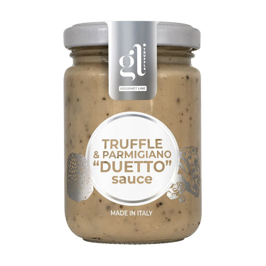 GL Truffle Gourmet, Creamy Truffle & Parmigiano "Duetto" Sauce, DOP Parmigiano Reggiano 130g (4.6 oz)