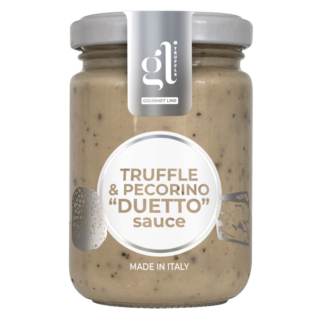 GL Truffle Gourmet, Truffle & Pecorino "Duetto" Sauce, DOP Pecorino Romano 130g (4.6oz)