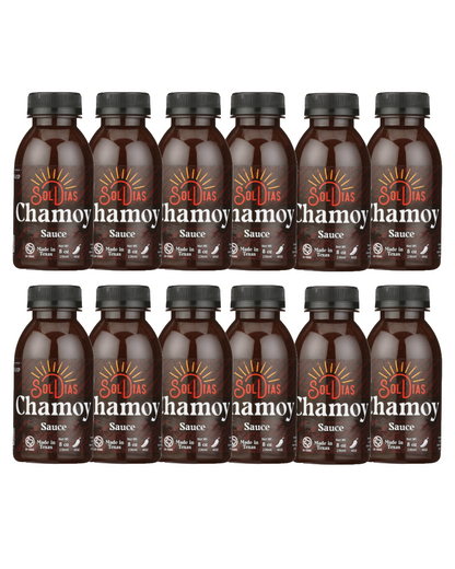 Chamoy - Fruity and Spicy Vegan Sauce with No Added Preservatives, 8oz