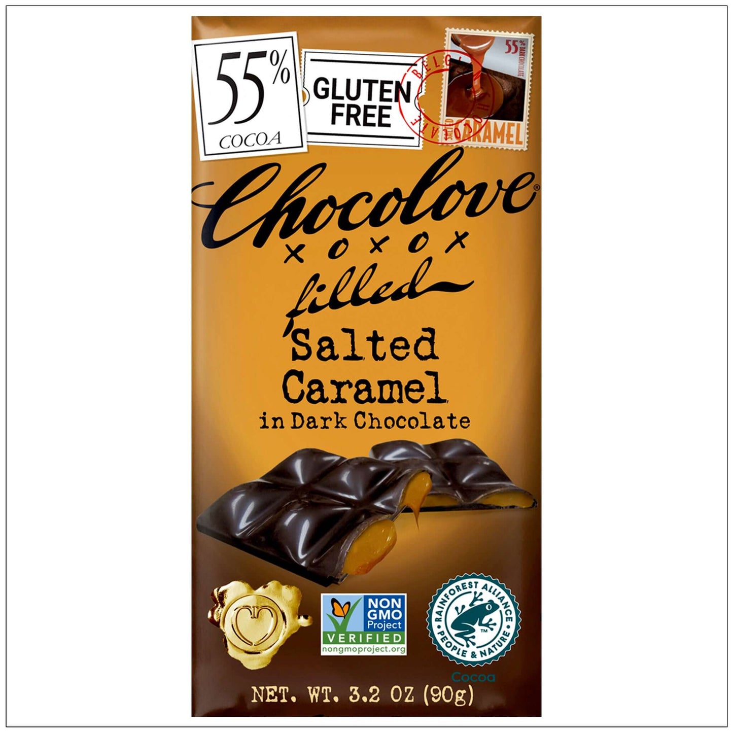 Salted Caramel in Dark Chocolate