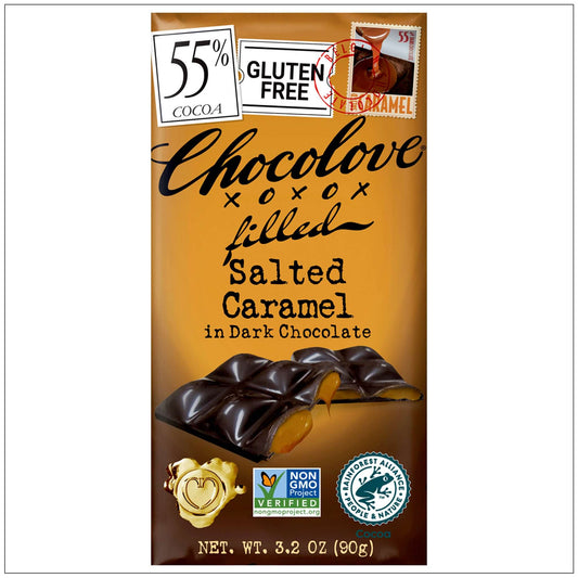 Salted Caramel in Dark Chocolate