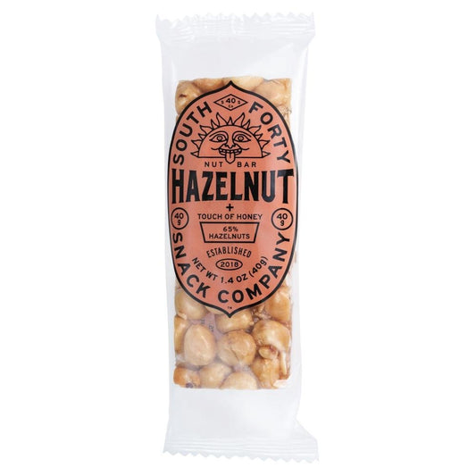 South Forty Snacks Company - 'Hazelnut' Crunchy Nut Bar (1.4OZ)