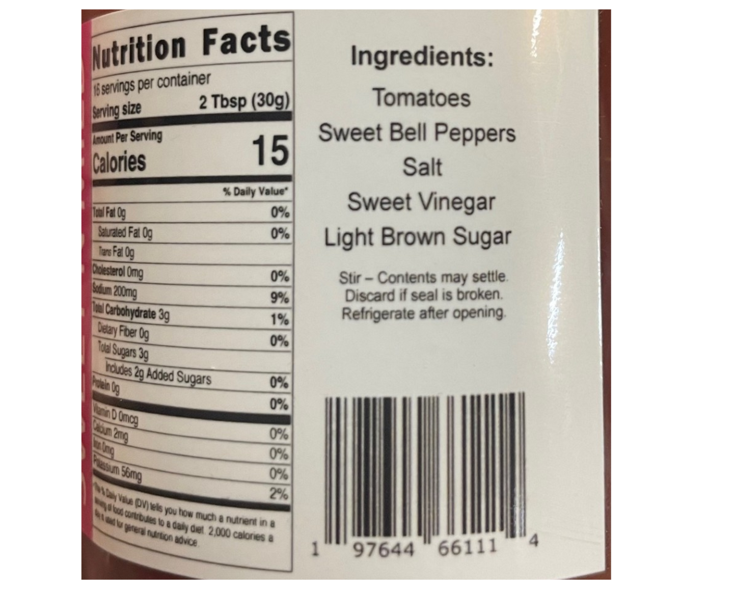 Sweet Salsa 16 oz