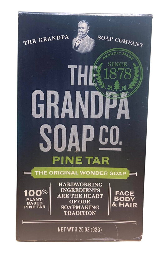 Soap Bar, Pine Tar, The Grandpa Soap Co