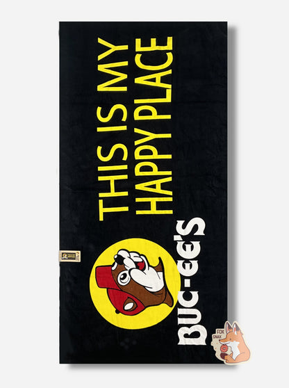 Buc-ee's This Is My Happy Place Towel