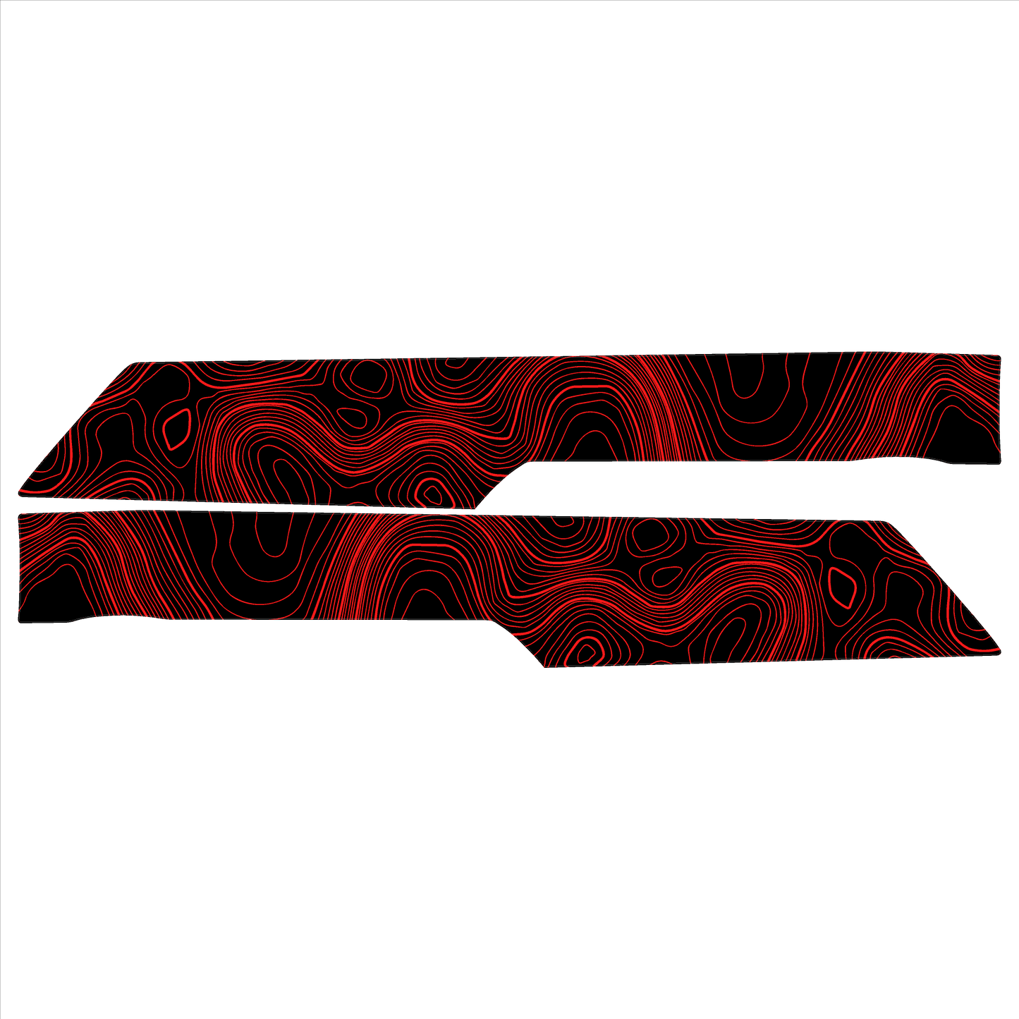 Topo Understeering Panel Overlay (Printed Series) - 2021-2022 Bronco (Type A)