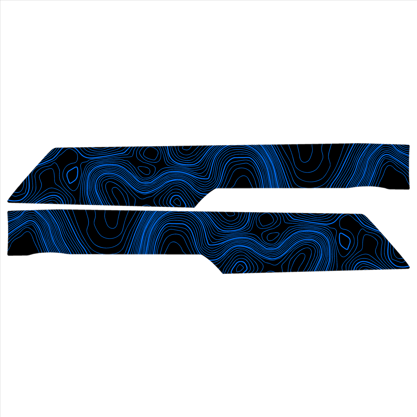 Topo Understeering Panel Overlay (Printed Series) - 2023+ Bronco (Type B)