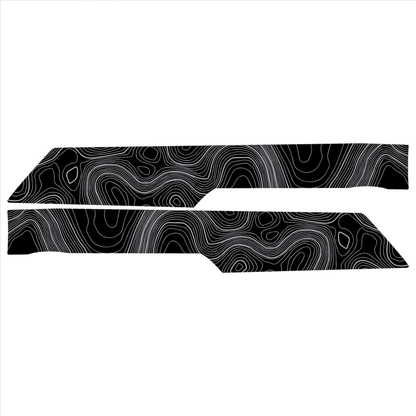 Topo Understeering Panel Overlay (Printed Series) - 2021-2022 Bronco (Type A)