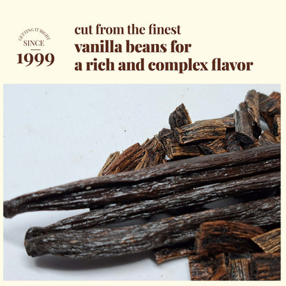 Vanilla Bean Cuts Grade B 1lb for Extract & Baking