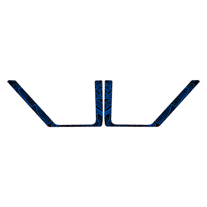 Topo Front Door Net Trim Overlay Kit (Printed Series) - 2021+ Bronco
